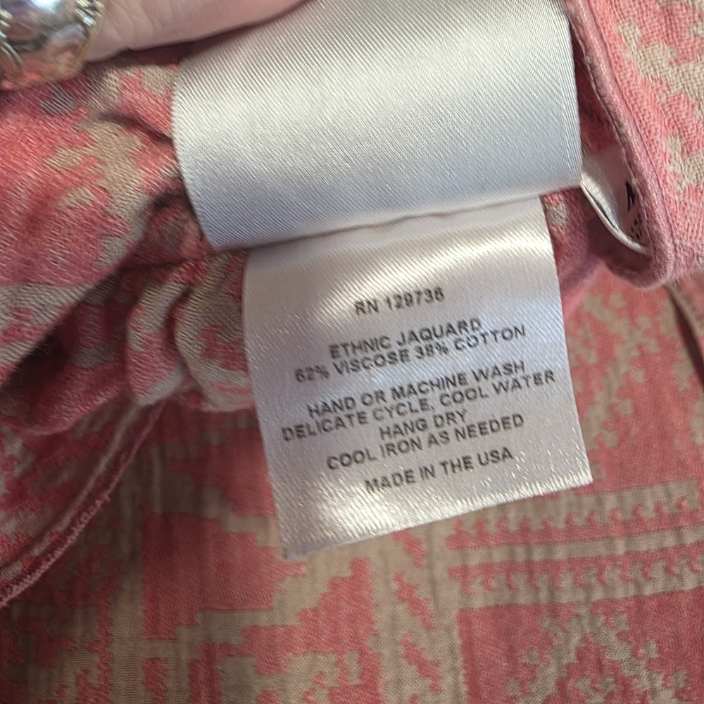 Finley M Pink Short Sleeve Mini Dress Button Down Feminine Dainty Dresses - Picture 13 of 13